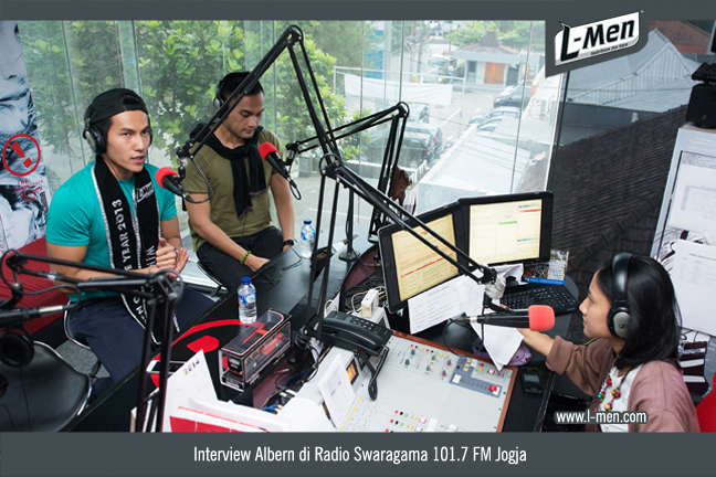 Interview-Albern-di-Radio-Swaragama-101.7-FM-Jogja-